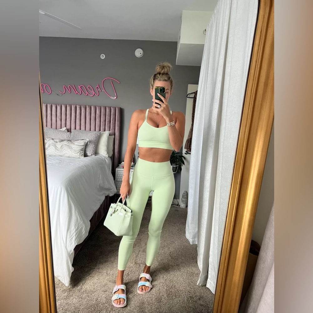 Lululemon Align High Rise 23" Kohlrabi Green